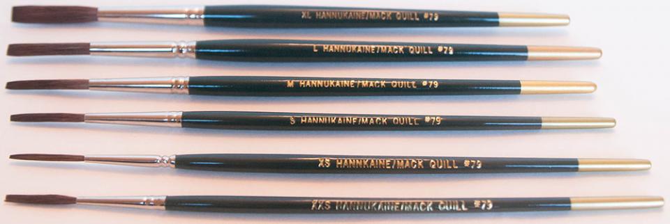 lettering brush set